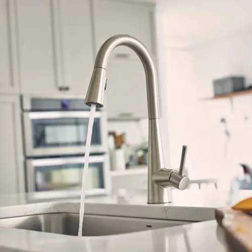 Moen 7664 Sleek One-Handle Pulldown Bar Faucet - Cheap Fitting