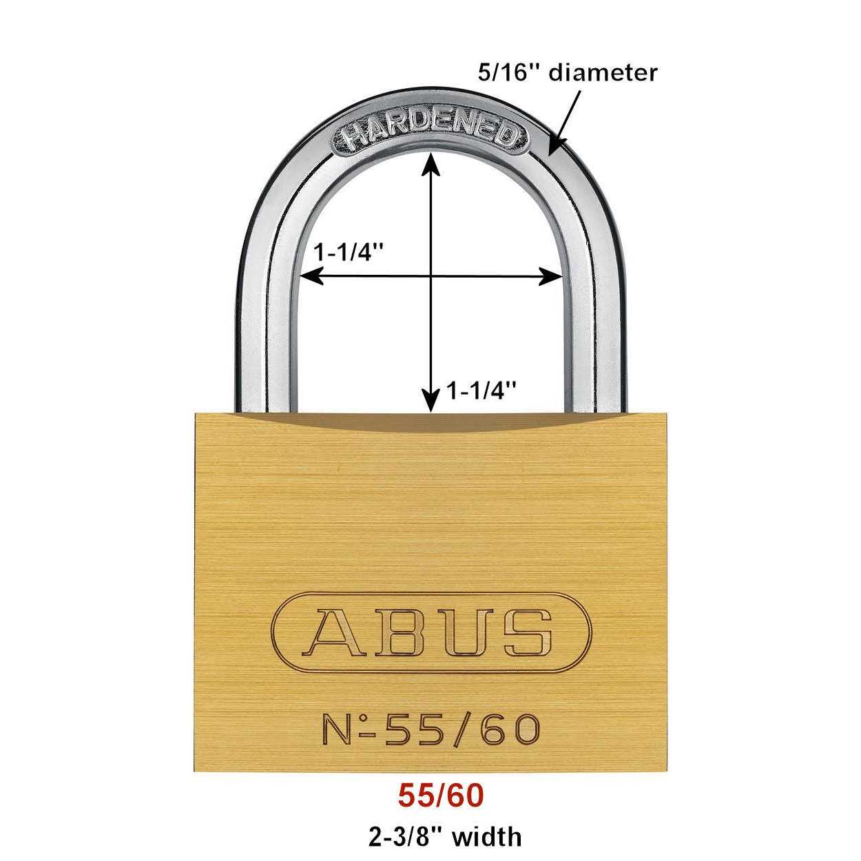 Abus Brass Padlock - Cheap Fitting