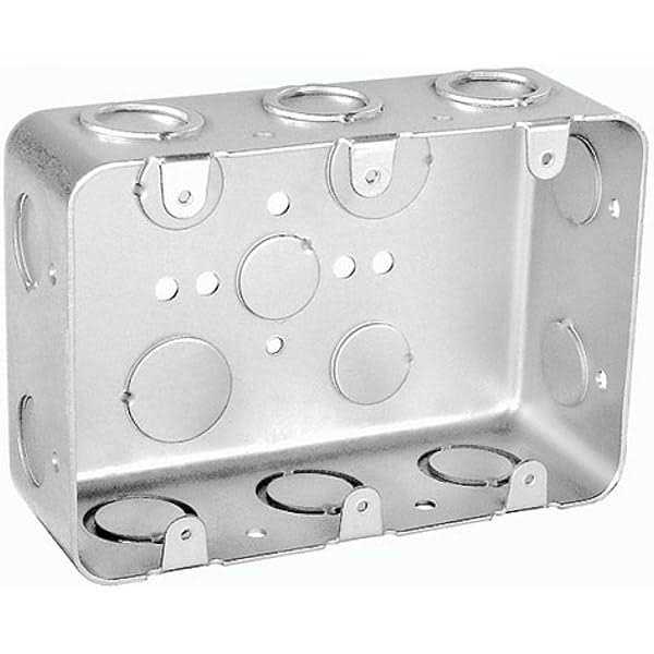 Garvin Industries Deep Three Gang Multi Device Switch Box - Cheap Fitting