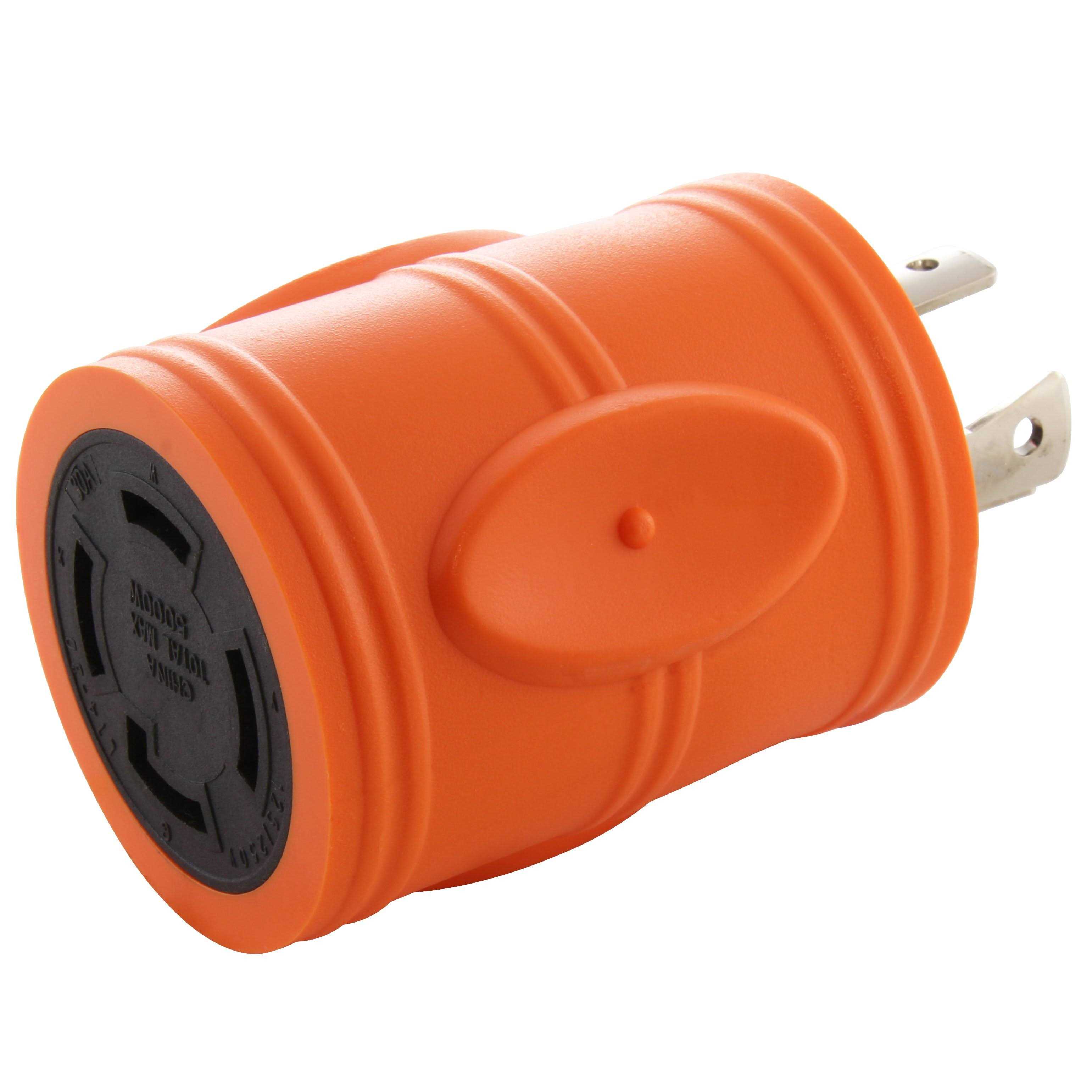 AC WORKS NEMA L14-20P To NEMA L14-30R 20-Amp 4-wire Single To Single ADL1420L1430 - Cheap Fitting