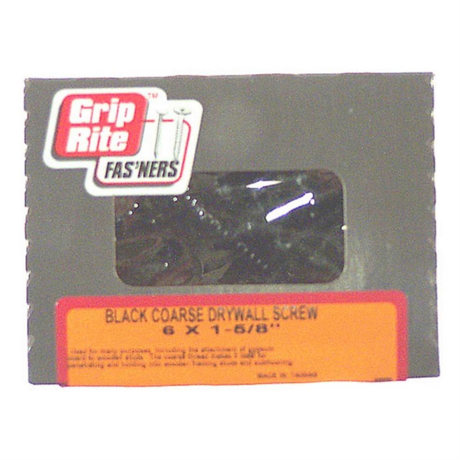 Grip-Rite #6 x 2-in Bugle Coarse Thread Drywall Screws 1-lb - Cheap Fitting