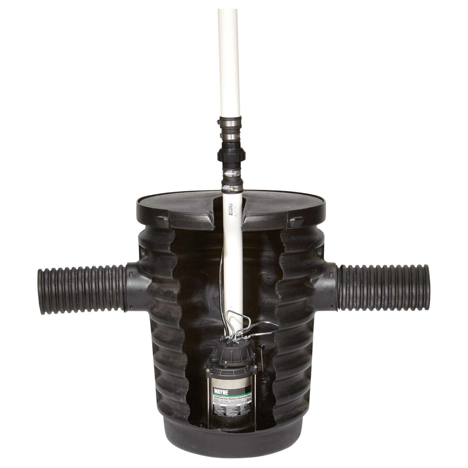 Wayne 3/4 HP Submersible Sump Pump - Cheap Fitting