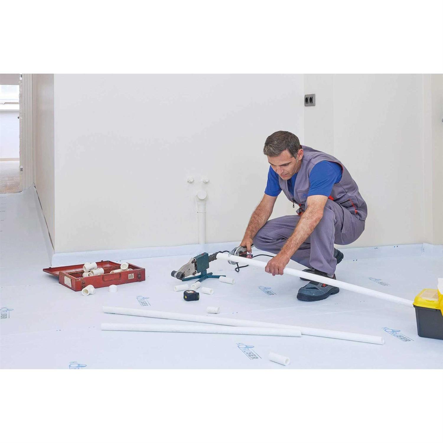 Koruser Temporary Floor Protection 36 x 100 Anti Slip Easily Applied Save Your Time - Cheap Fitting