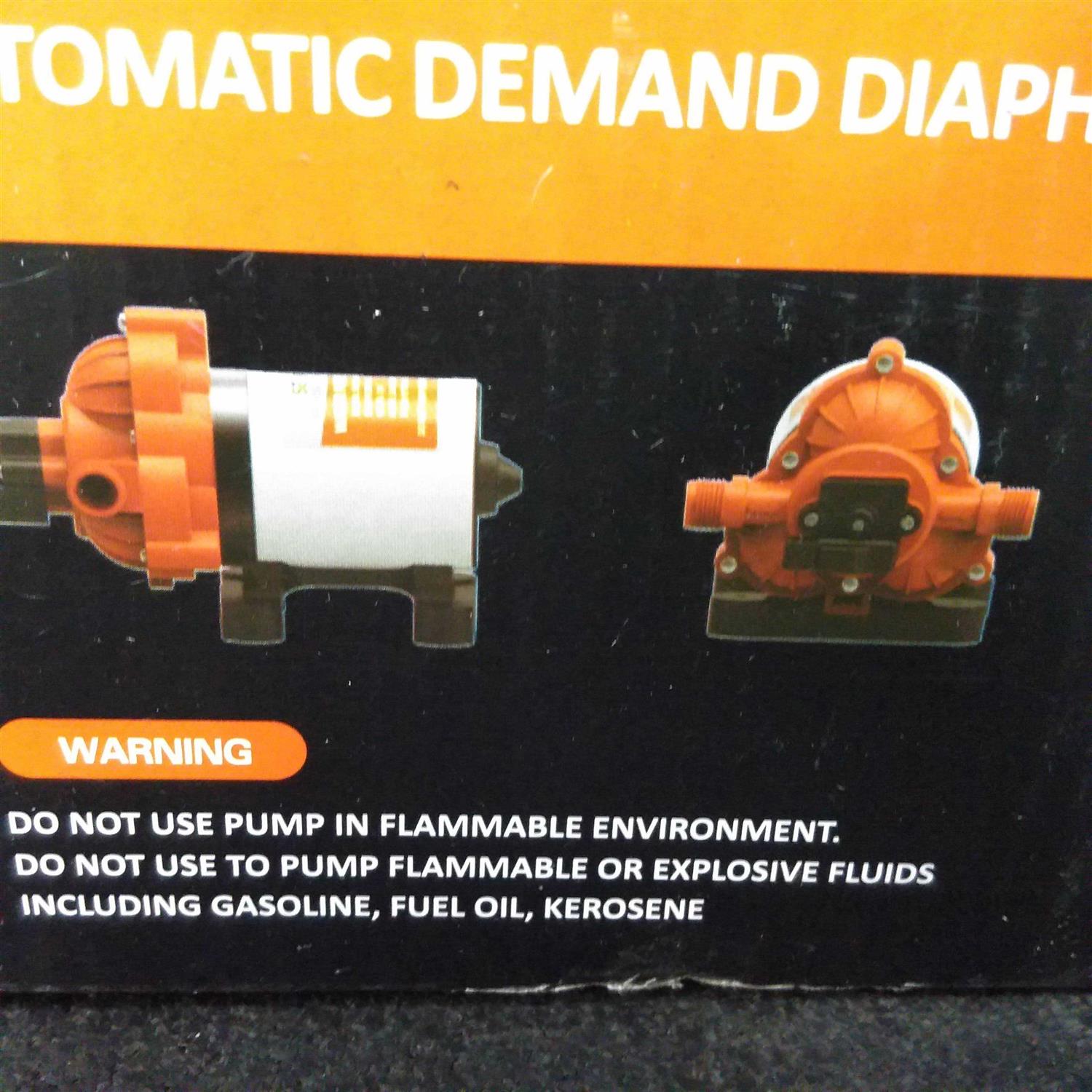 Seaflo 115V 3.0 GPM Water Pressure Pump - Cheap Fitting