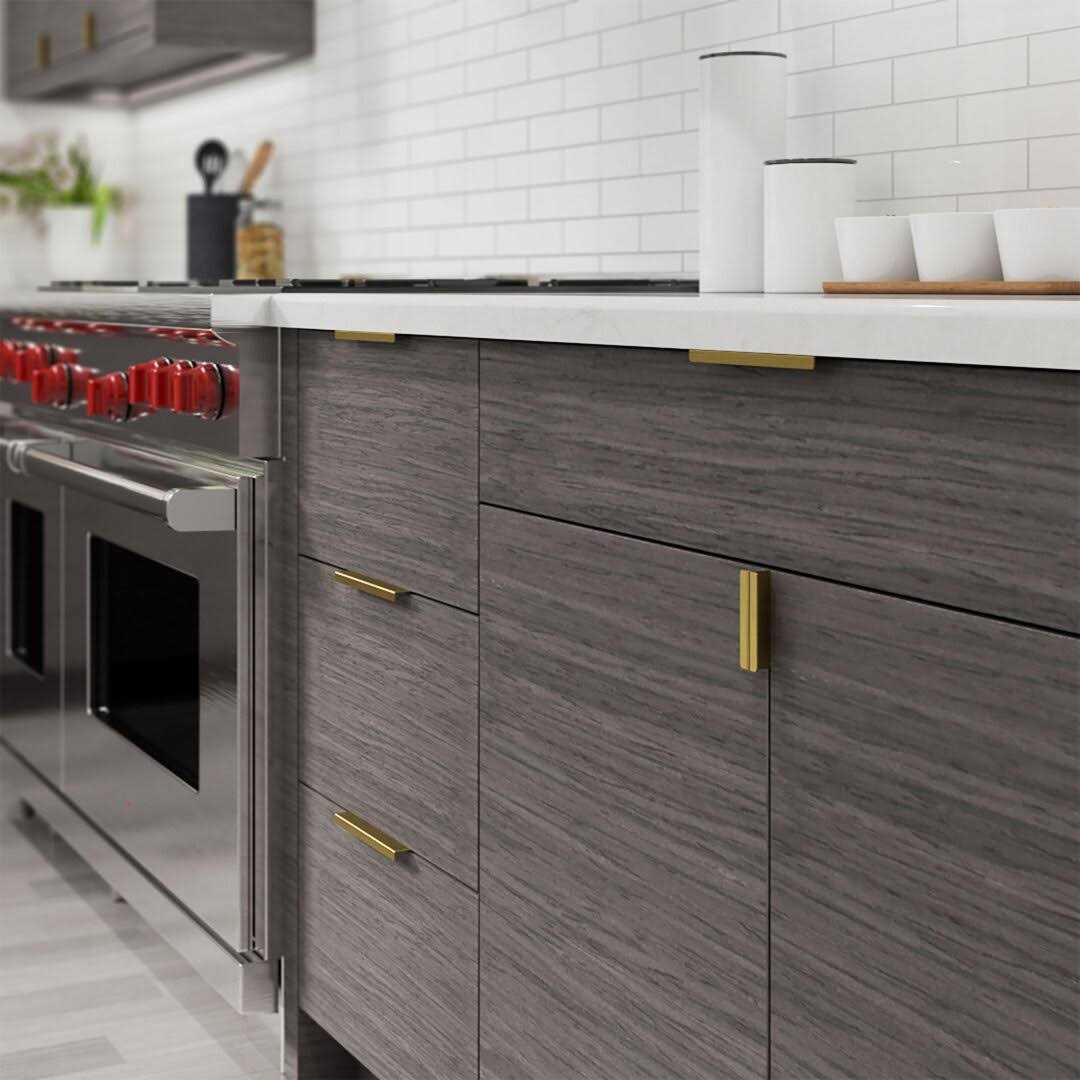 RCH Supply Company H-C161-101-SSB-5 4 Center to Center Finger Pull Multipack Finish/Color - Cheap Fitting