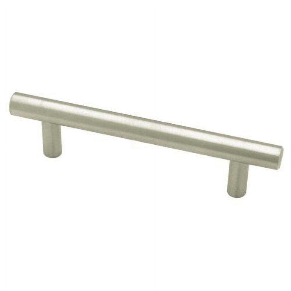 Brainerd 3-in Center to Center Stainless Steel Cylindrical Bar Drawer Pulls - Cheap Fitting