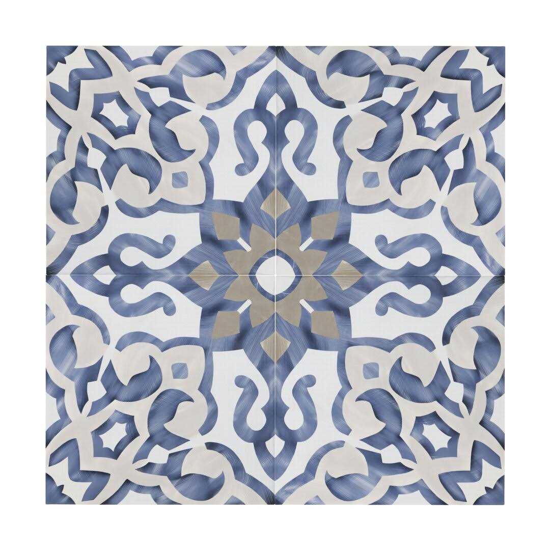 Bedrosians Villa Azul 10 x 10 Matte Porcelain Tile - Cheap Fitting