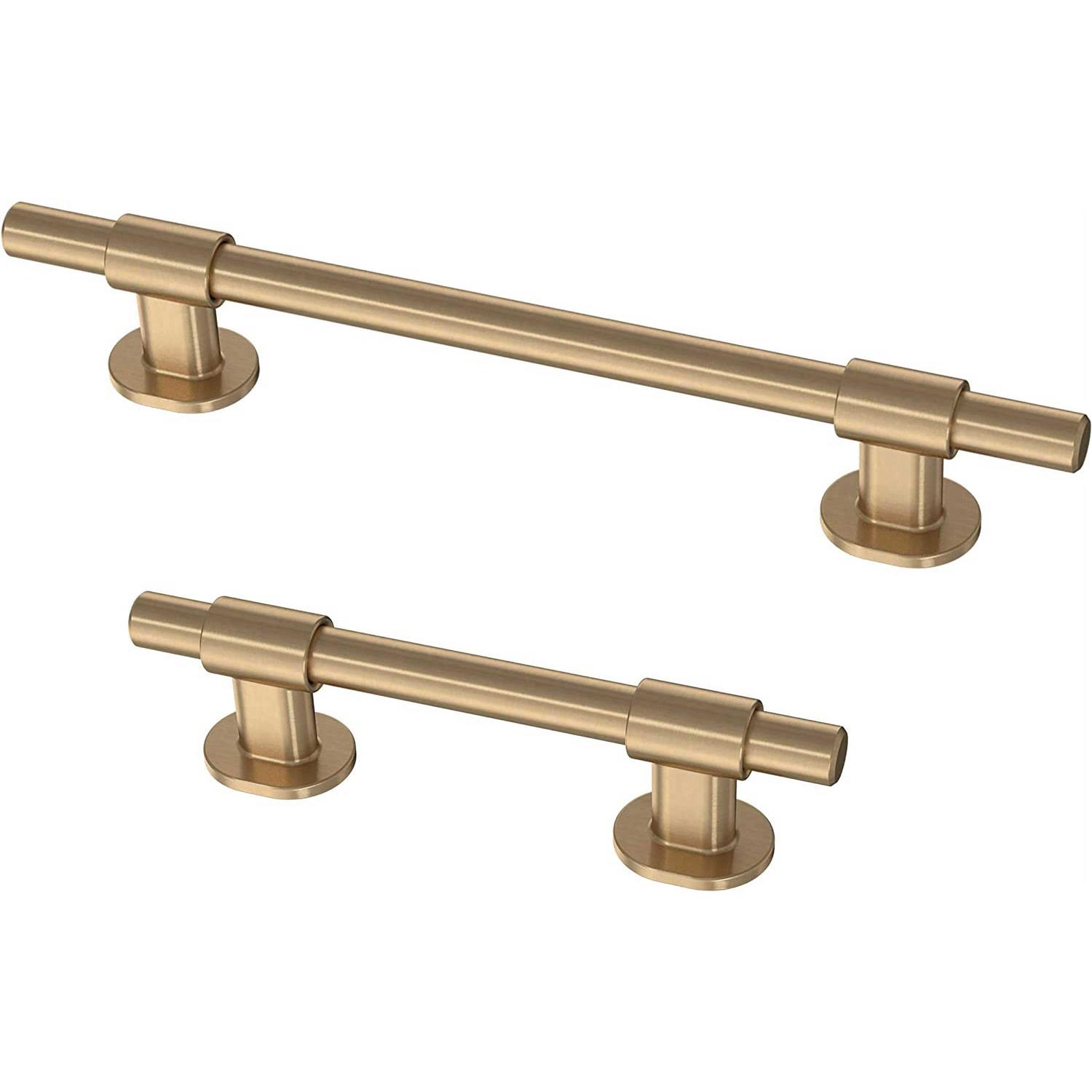 Franklin Brass Bar Adjustable Cabinet Pull, 1-3/8 to 6-5/16 (35-160mm), 5-Pack, Champagne Bronze P44365-CZ-B - Cheap Fitting