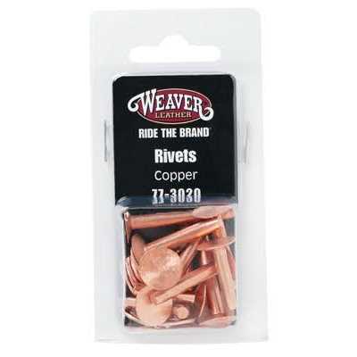 Weaver Leather Assorted Copper Rivets and Burrs - Cheap Fitting