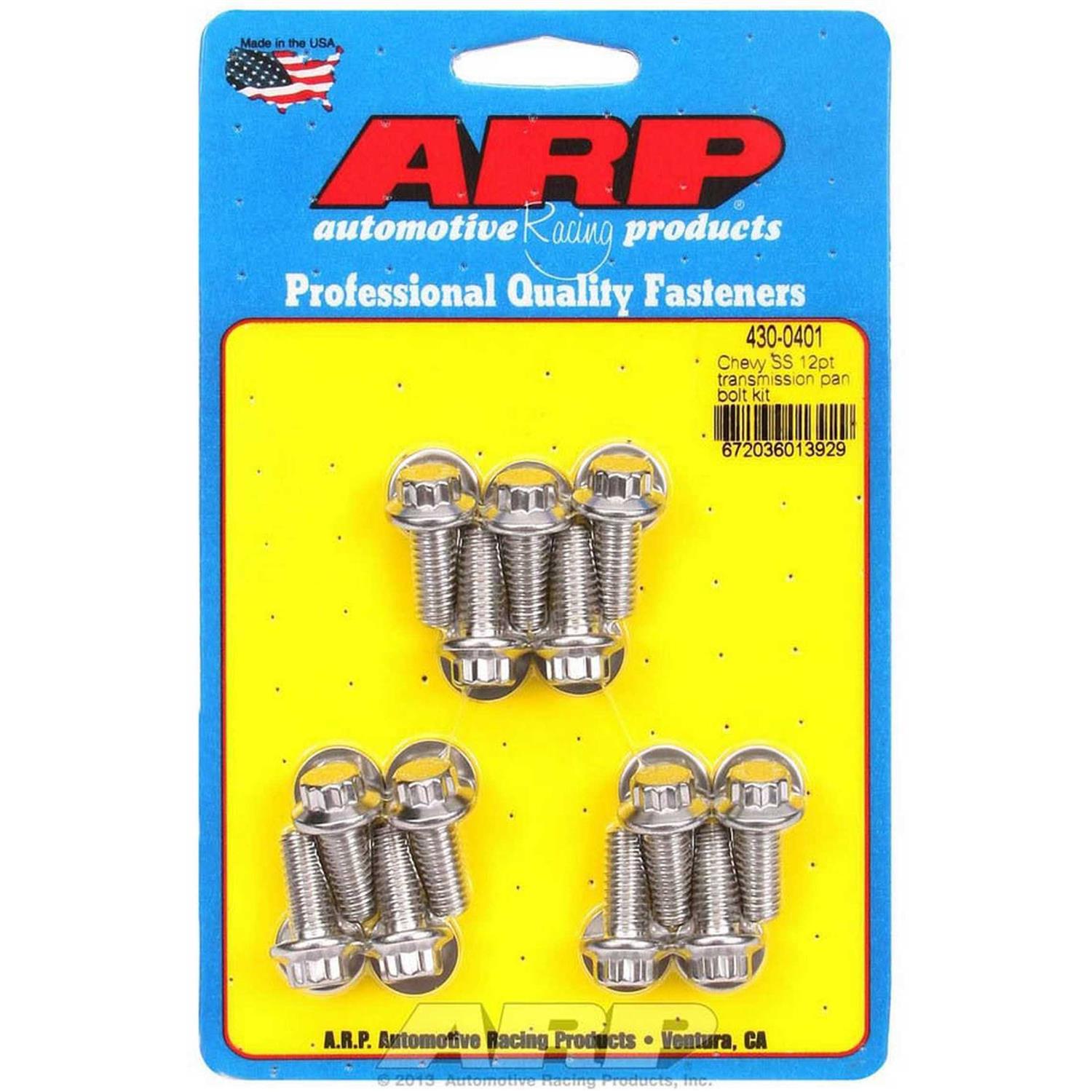 ARP 430-0401 Transmission Pan Bolt Kit - Cheap Fitting