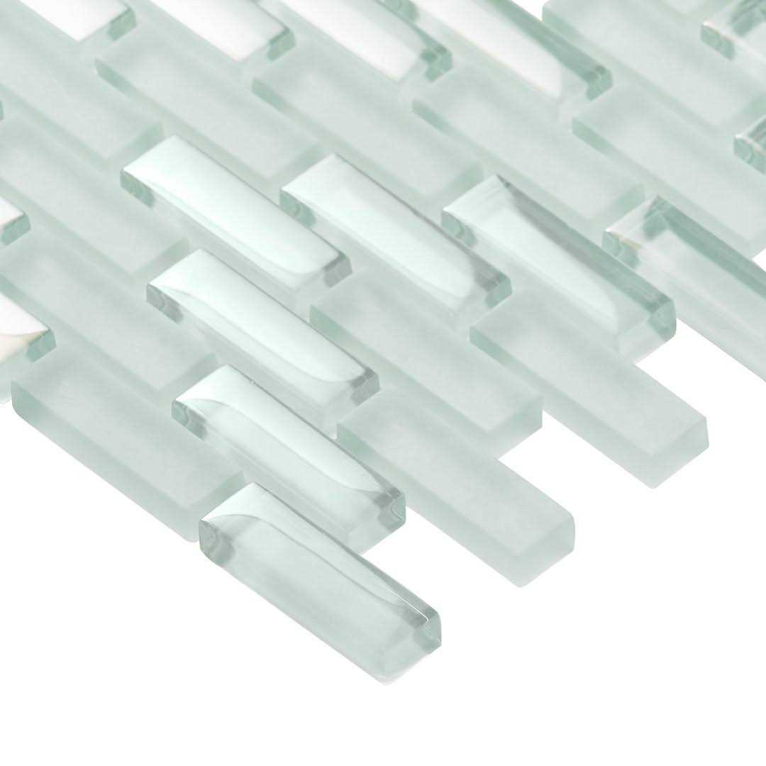 Ivy Hill Tile Contempo Brick 12 in. x 12 in. Glass Floor and Wall Tile - Cheap Fitting