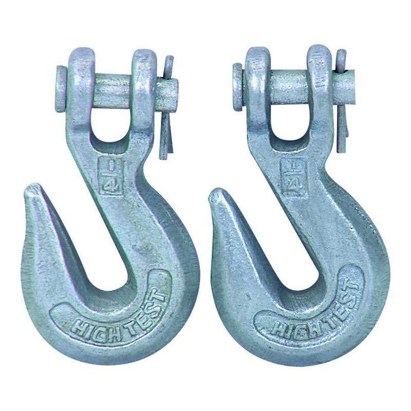 Haul-Master 1/4 in. 2600 lb. Clevis Grab Hooks - Cheap Fitting