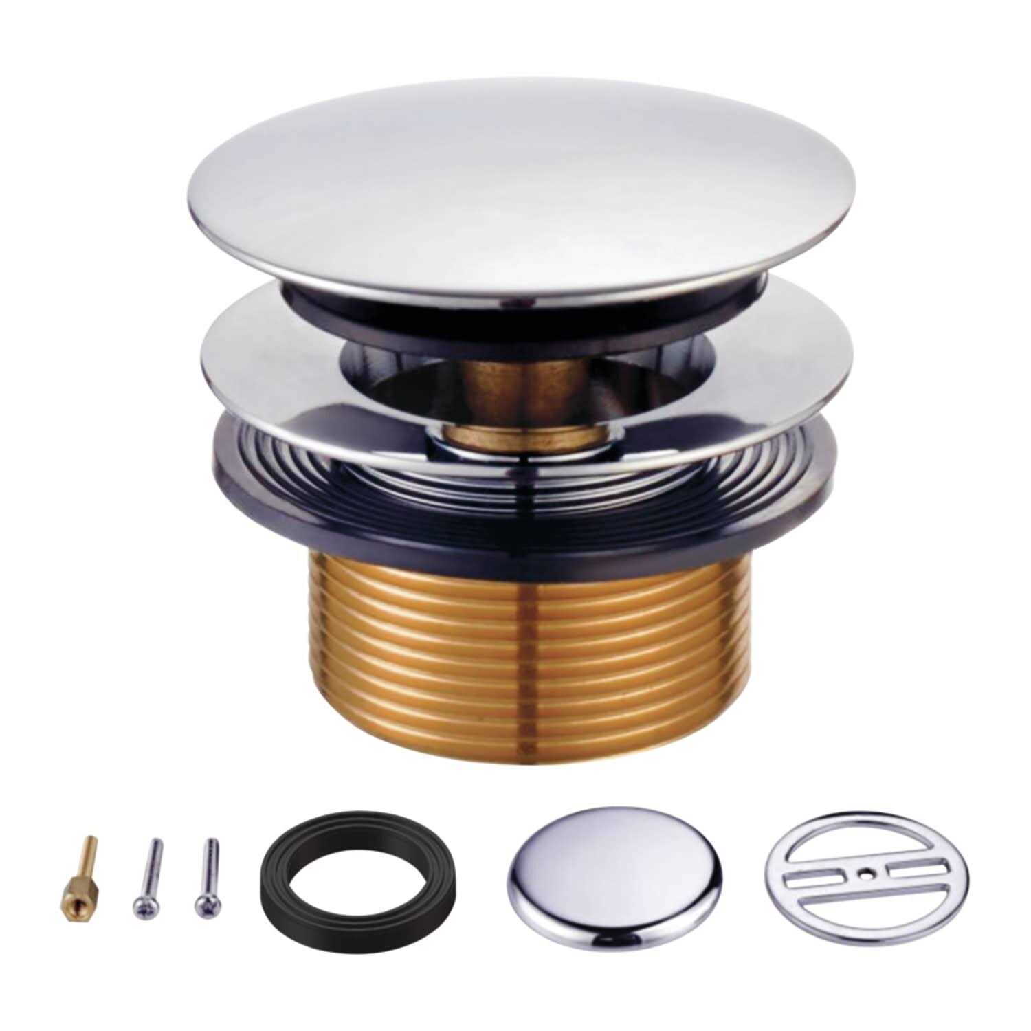 Kingston Brass KBU2001 Eugene Tip-Toe Tub Drain Conversion Kit - Cheap Fitting