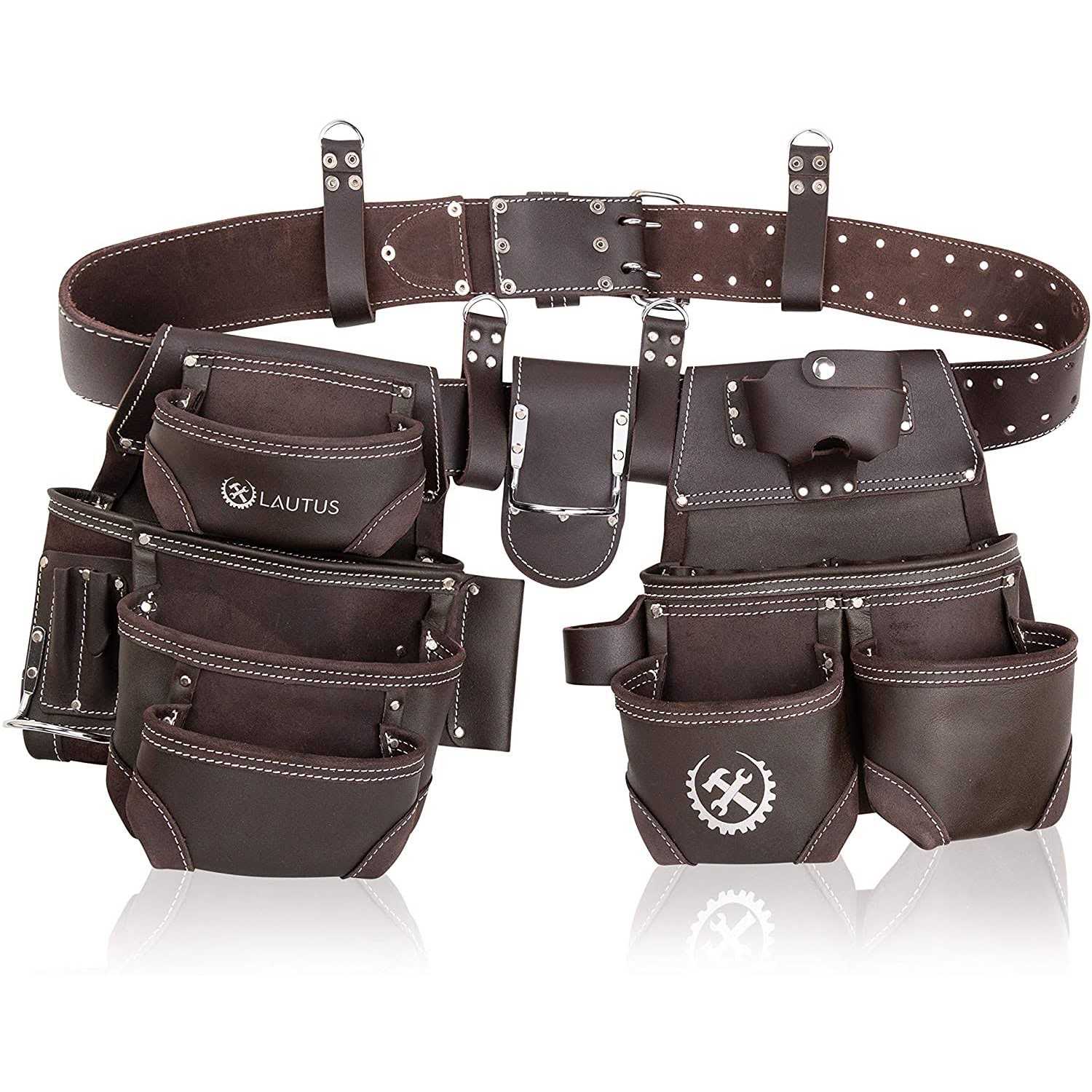 Lautus Oiled Tanned Rig Tool Belt/Pouch/Bag - Cheap Fitting