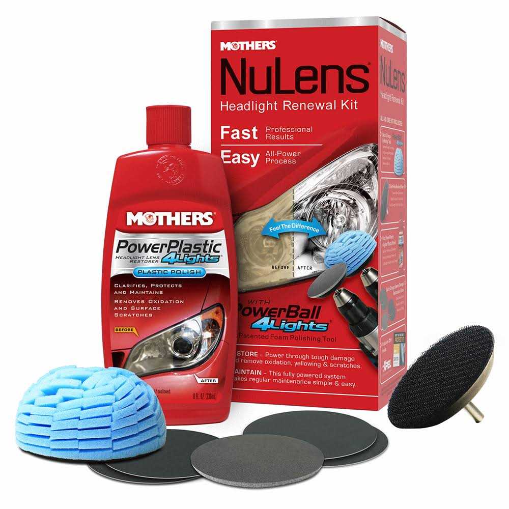 Mothers NuLens Headlight Renewal Kit 07251 - Cheap Fitting