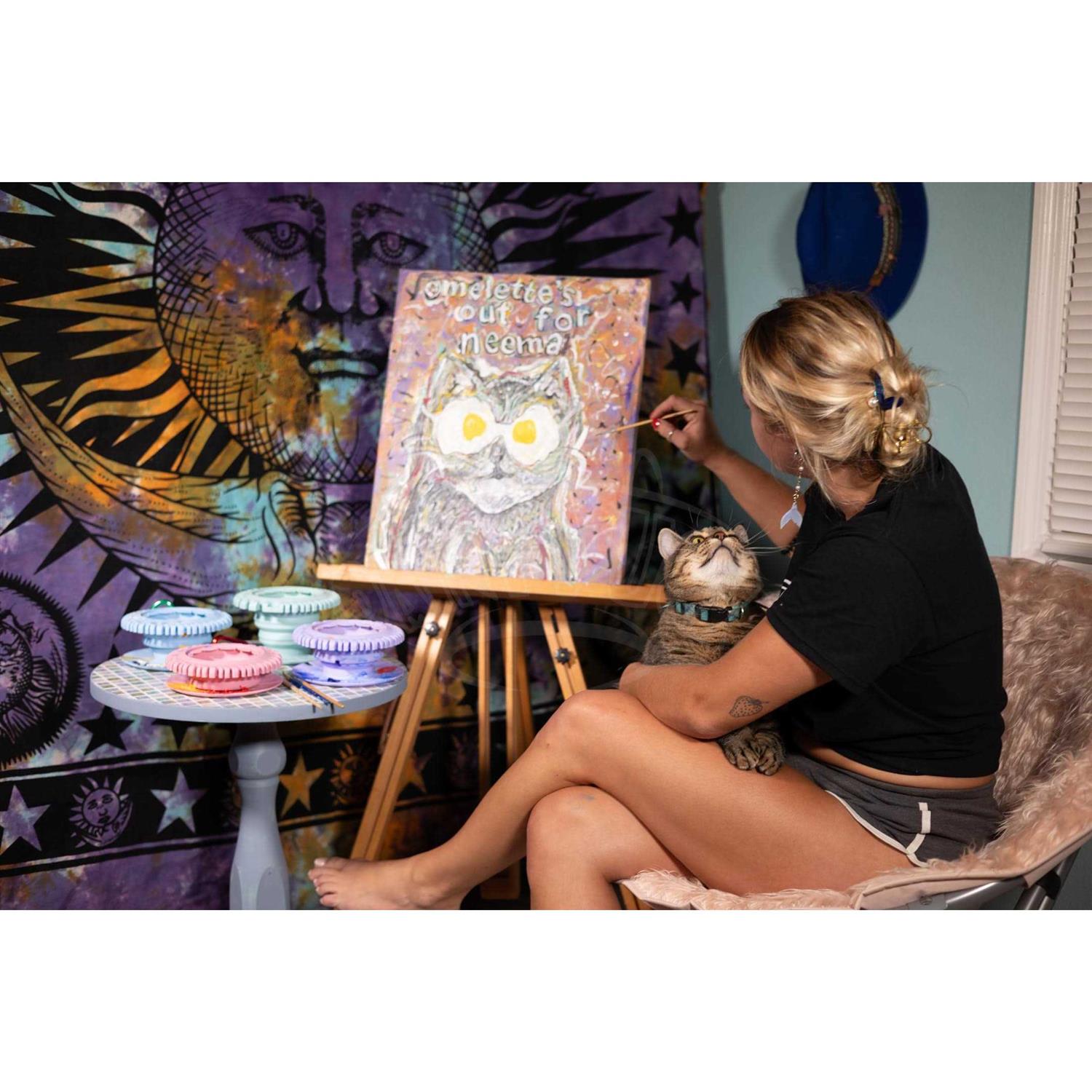 Collapsibowl Paint Brush Cleaner Rinse Cup Fine Art - Cheap Fitting