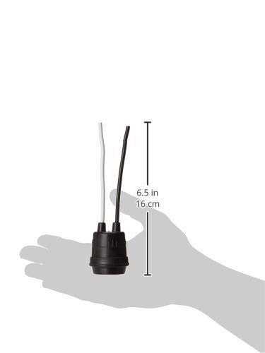 Follite ICC Lite Waterproof Black Pigtail Lamp Socket - Cheap Fitting