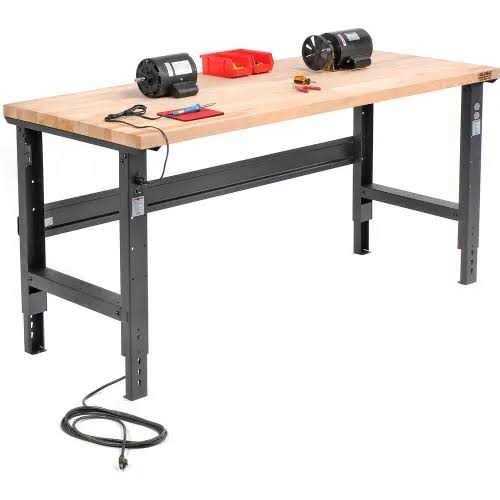 Global Industrial 72×30 Adjustable Height Workbench C-Channel Leg 318913BK - Cheap Fitting