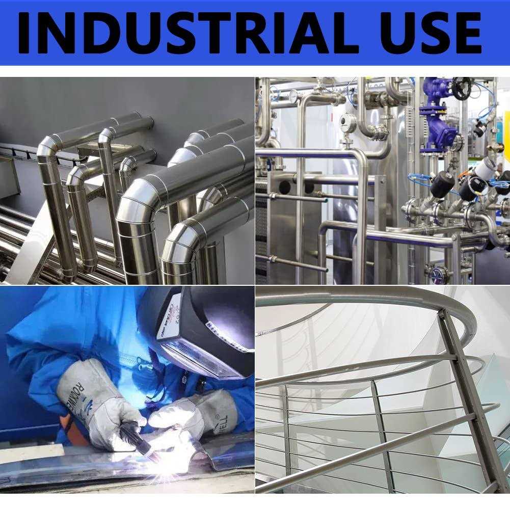 Tynulox OD 304 Stainless Steel Tube Thickened Pipe Wall & Weldable Tubing - Cheap Fitting