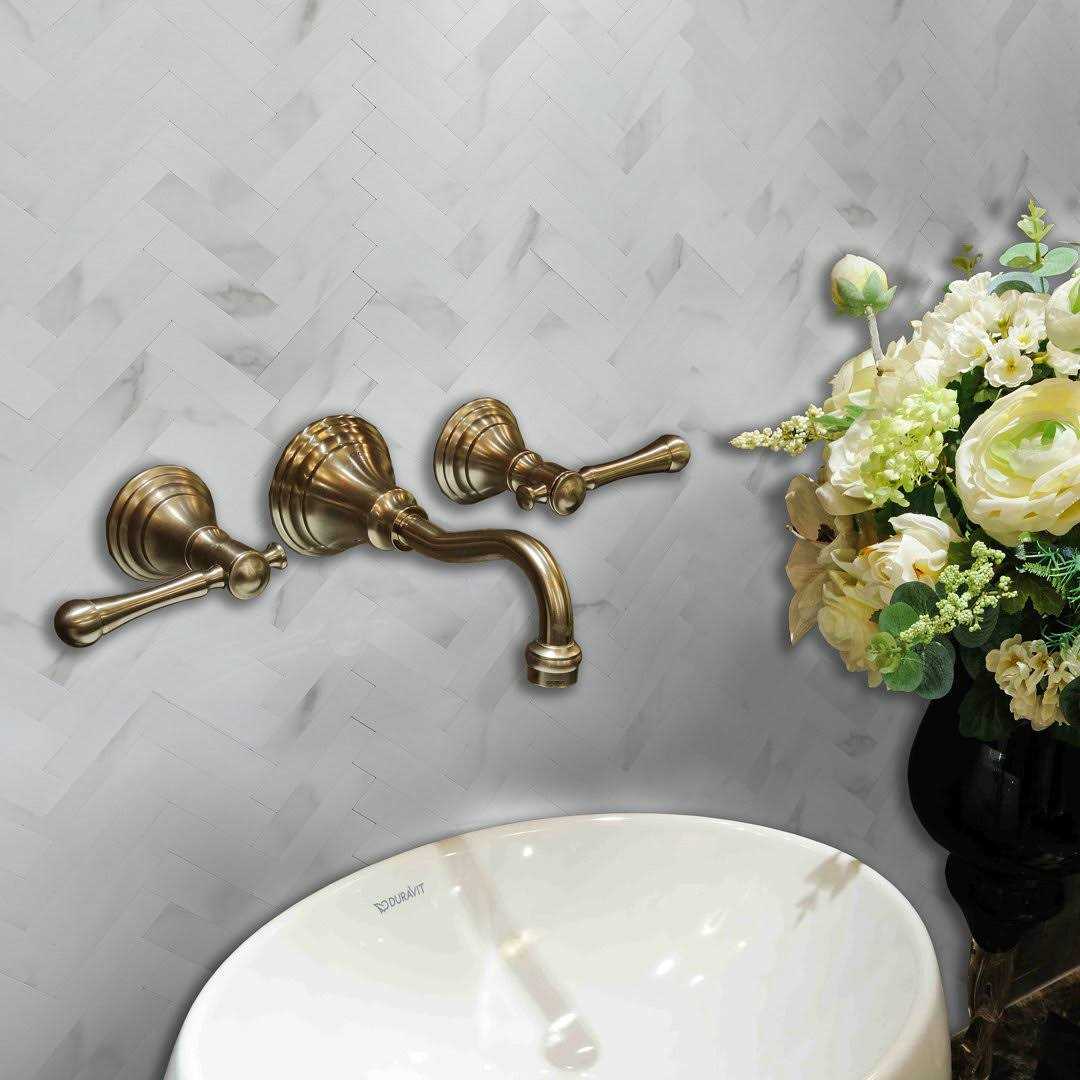 Ivy Hill Tile Luxe Core Herringbone Calacatta 10.31 in. x 10.31 in. SPC Peel and Stick Tile - Cheap Fitting