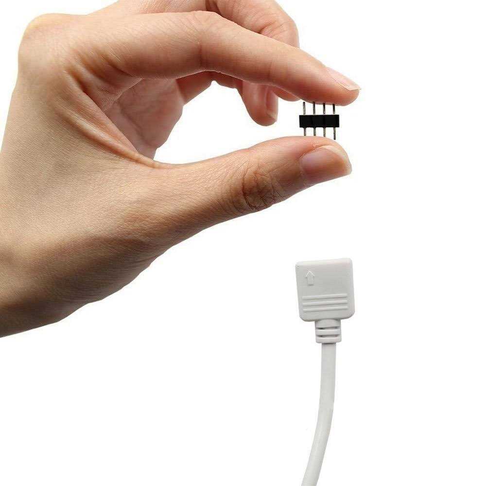 RGBZONE 2 Pack Extension Cable Connect Female Plug - Cheap Fitting