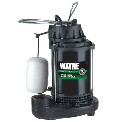 Wayne 1/3 HP Cast Iron Submersible Sump Pump CDU790 - Cheap Fitting