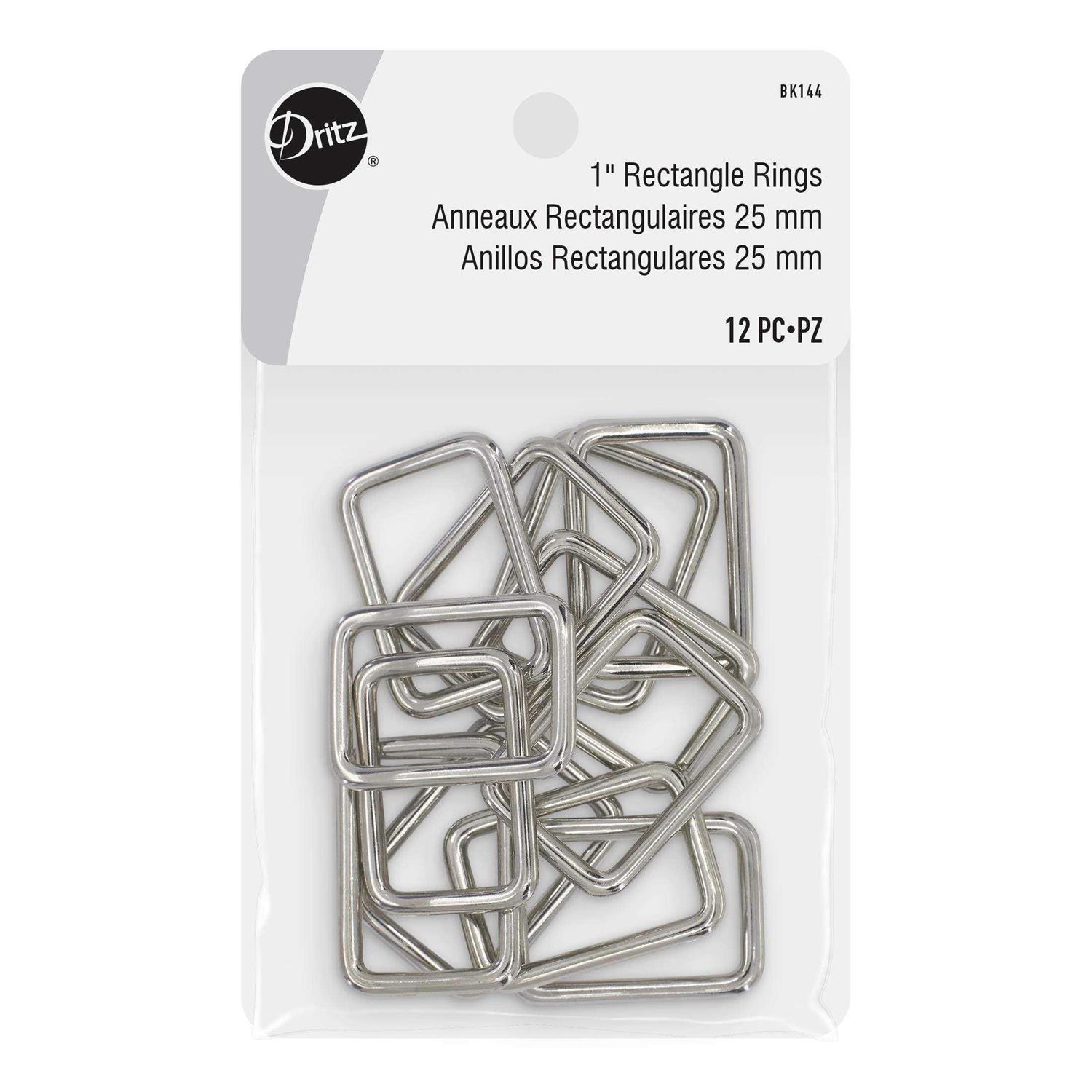 Dritz Rectangle Rings - Cheap Fitting