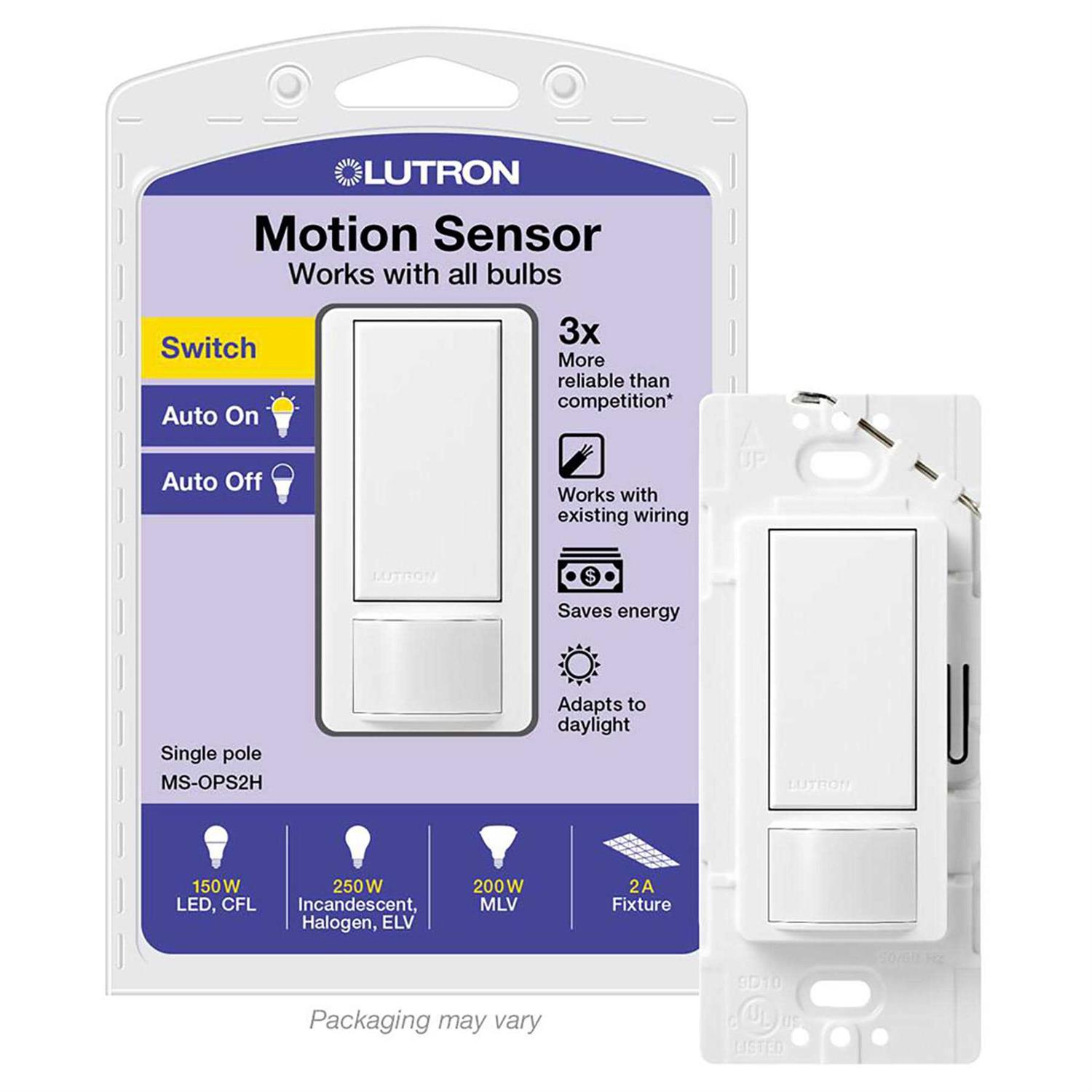 Lutron Maestro Occupancy Sensor Switch MS-OPS2 - Cheap Fitting