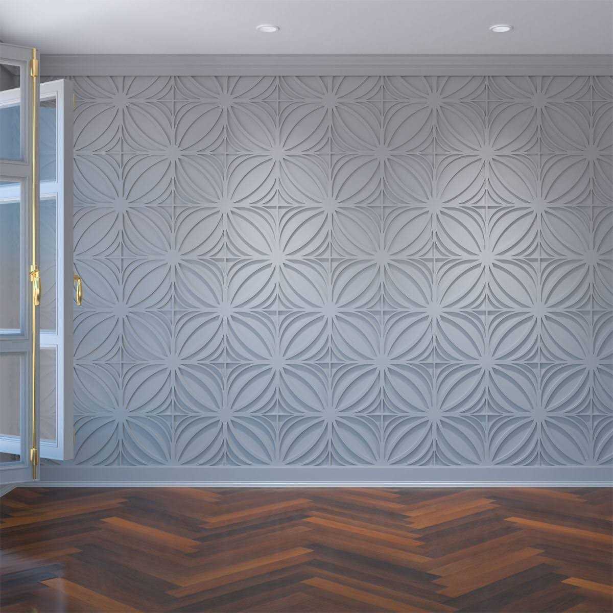 Otis Decorative Fretwork Wall Panels in Architectural Grade PVC WALP - Cheap Fitting