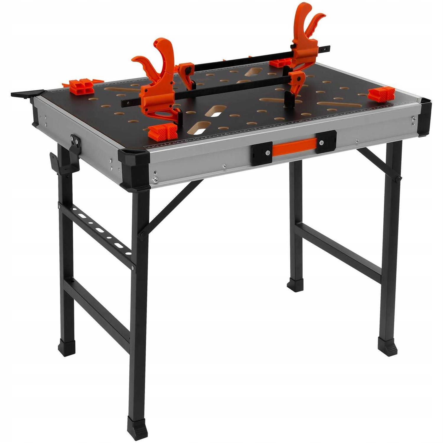 VEVOR Folding Work Table 2-in-1 as Sawhorse & Workbench 1000 lbs Load Capacity - Cheap Fitting