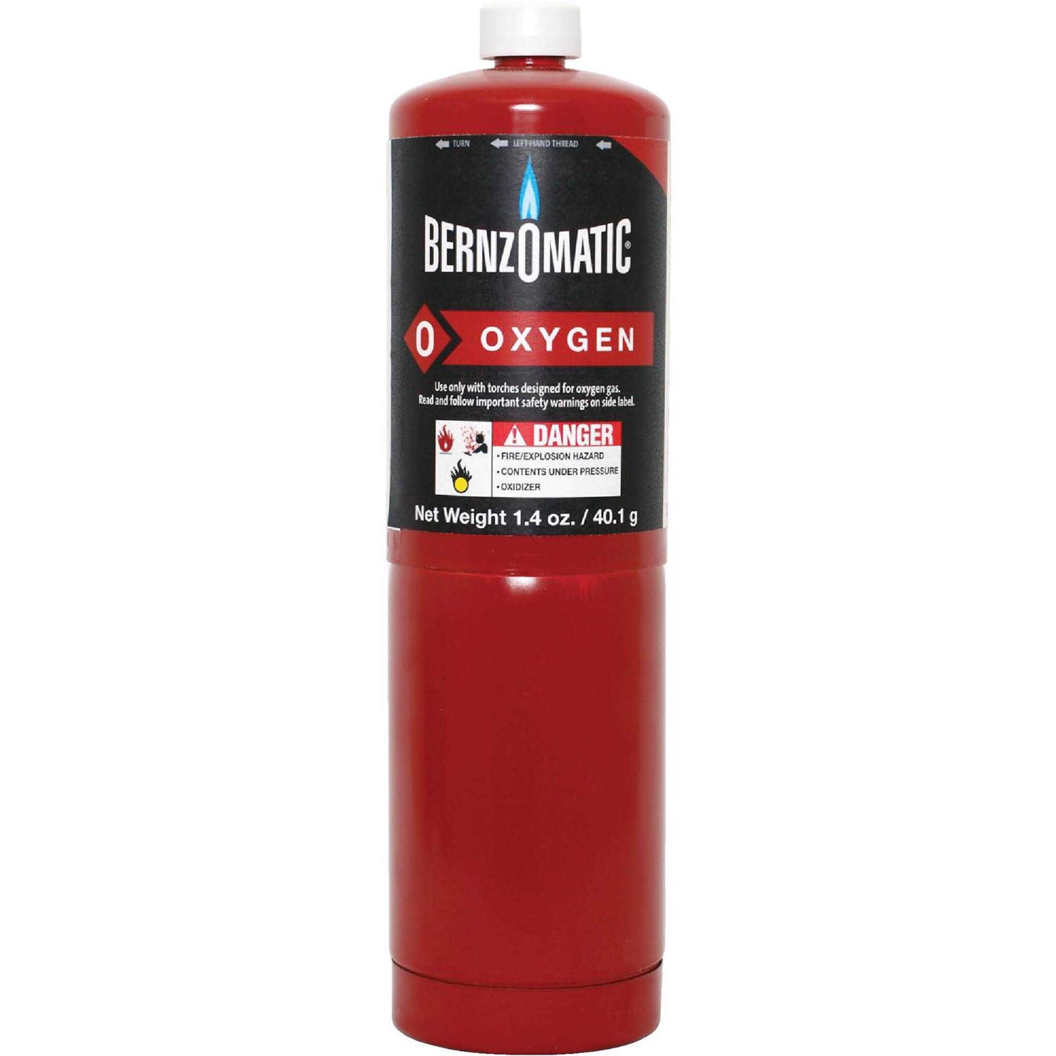 Bernzomatic Oxygen Cylinder - Cheap Fitting
