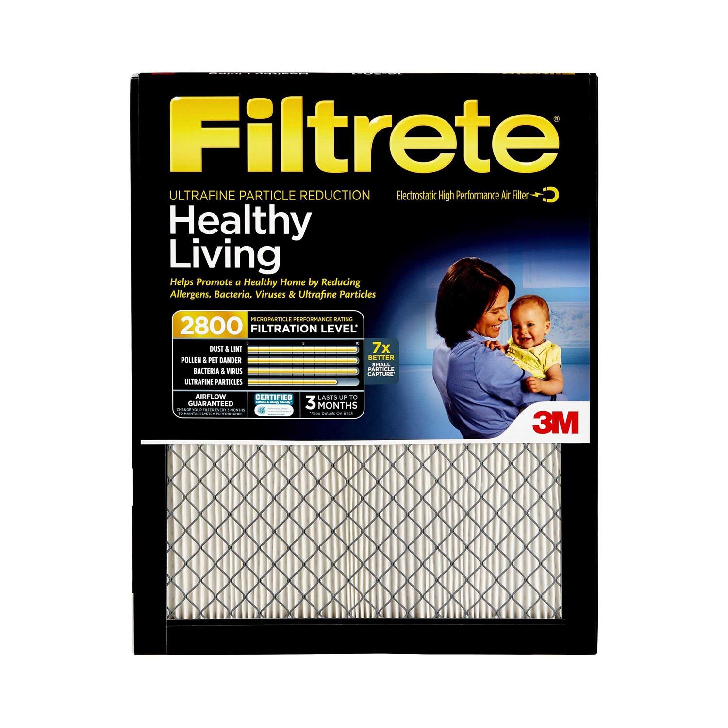 Filtrete MPR 2800 Ultrafine Particle Reduction Filter - Cheap Fitting