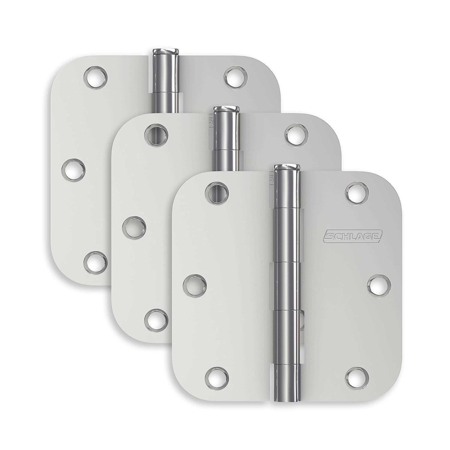 Schlage 3.5 Door Hinge with 5/8 Radius Round Corner - Cheap Fitting