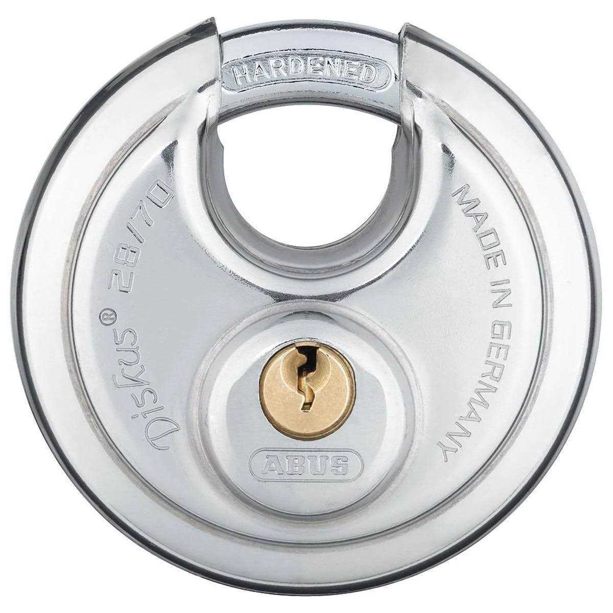 Abus Keyed Padlock 28/70 K - Cheap Fitting
