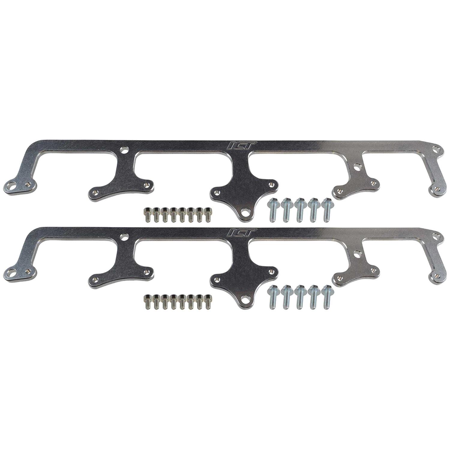 ICT Billet 551531 LS Truck Side Bolt Coil Mount Brackets - Cheap Fitting