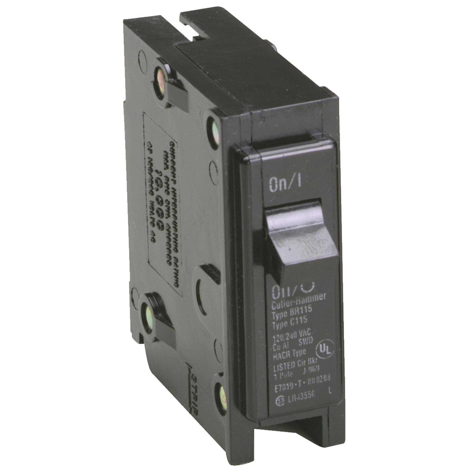 Eaton BR130 Single Pole Circuit Breaker - Cheap Fitting