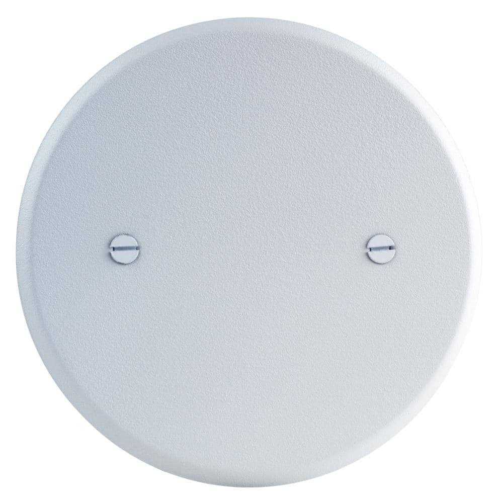 Commercial Electric 5 in. 1-Gang White - Cheap Fitting