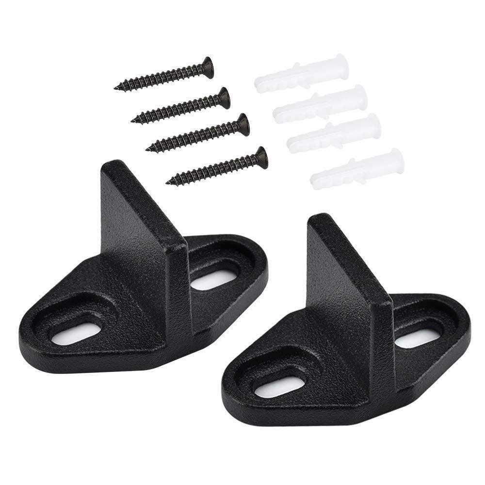 Homode Barn Door Floor Guide 2 Pack Sliding Door Bottom Guide Floor Mount - Cheap Fitting