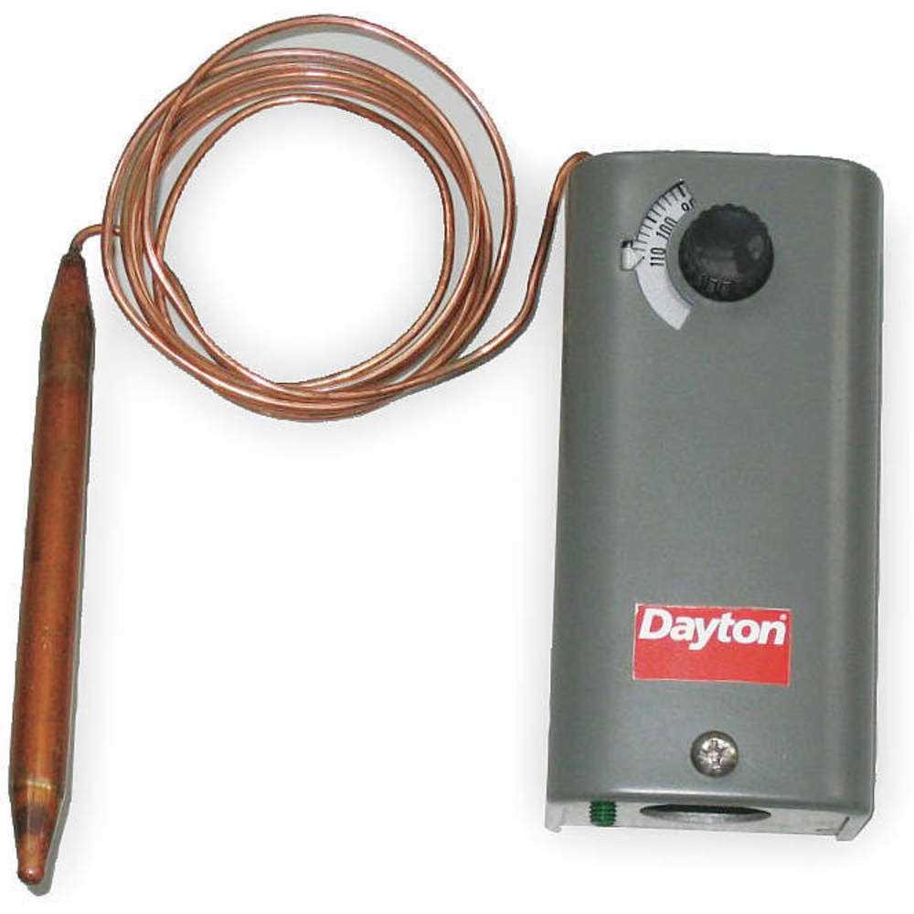 Dayton Line Volt Mechanical Tstat 2NNR5 - Cheap Fitting