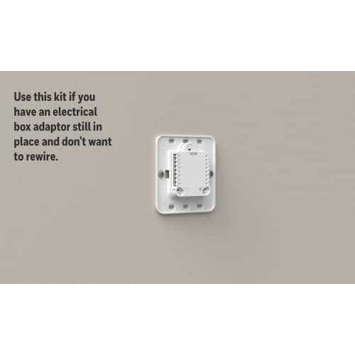Honeywell Home THP2400A1080 Large Cover Plate Assembly for T-Series Thermostats - Cheap Fitting