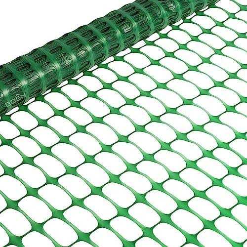 Boen 4′ x 100′ Green Temporary Fencing Mesh Snow Fence - Cheap Fitting