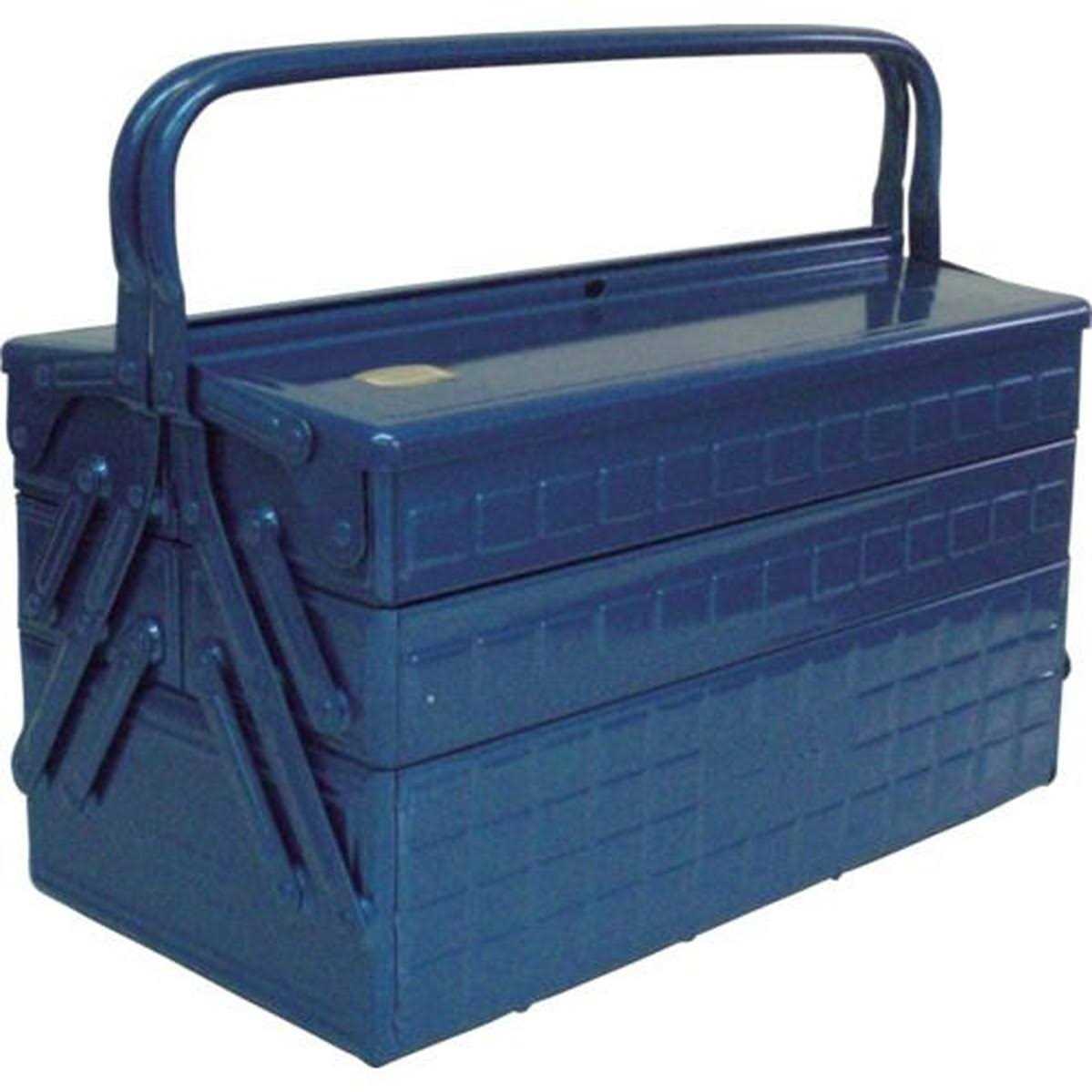 TRUSCO 3-stage tool box GT-410-B blue Alloy Steel NEW - Cheap Fitting