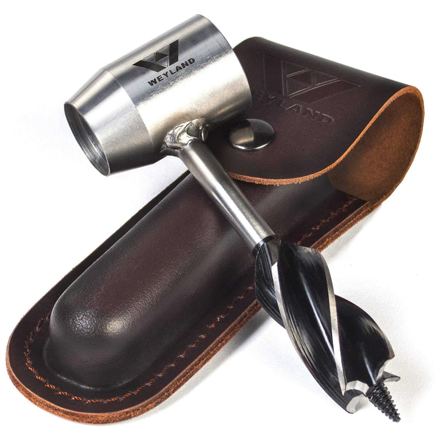 WEYLAND Bushcraft Settlers Tool Survival Hand Auger Wrench Bush Craft Gear and Equipment Scotch Eye Wood Drill Peg and Manual - Cheap Fitting