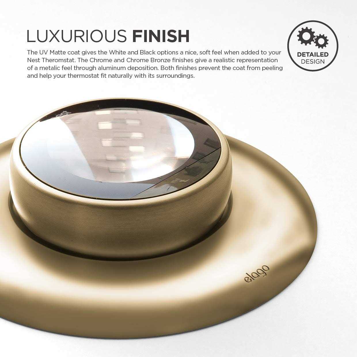 Elago Wall Plate Cover Designed for Google Nest Learning Thermostat - Cheap Fitting