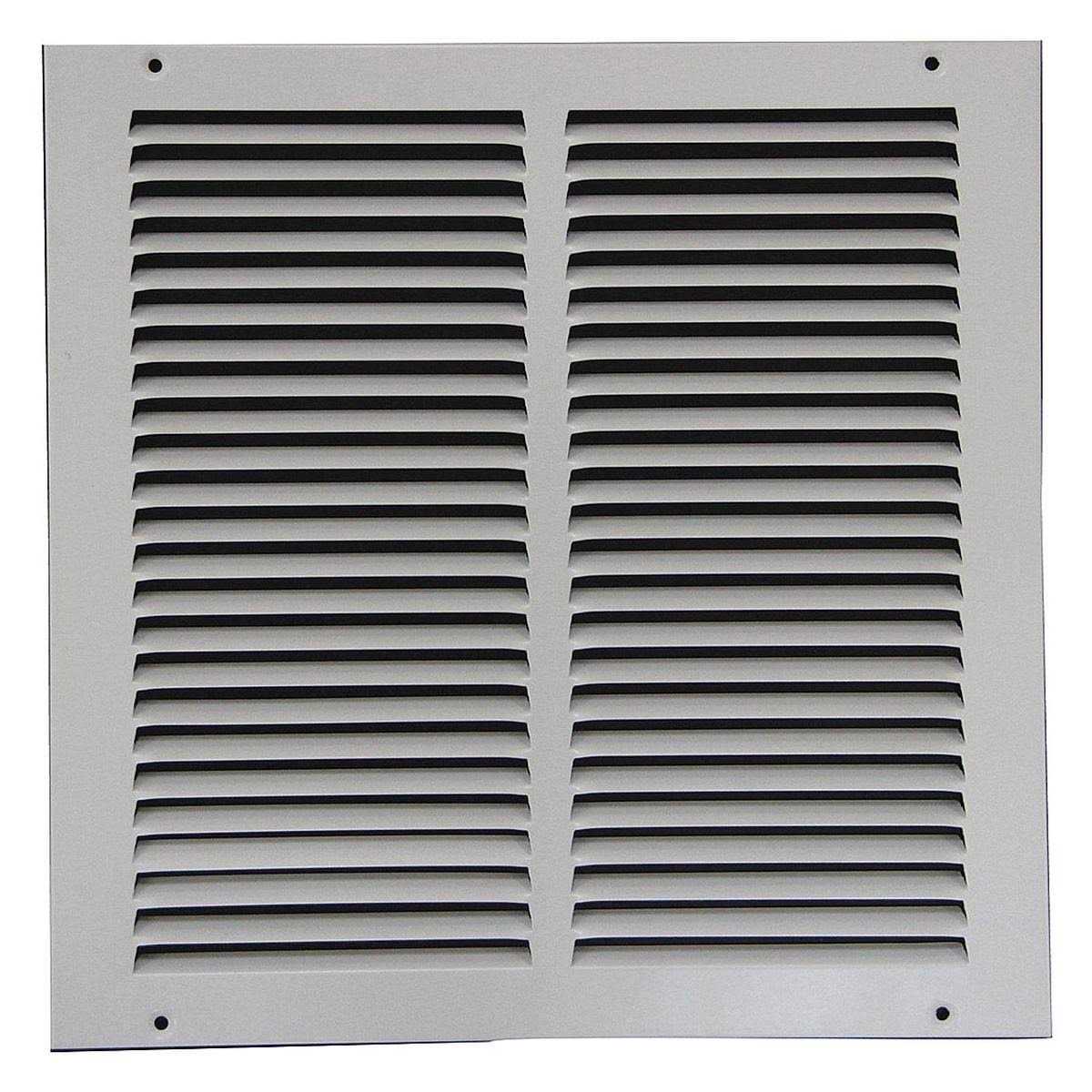 Sim Supply Return Air Grille,14×14 inch,White 4jrt1 - Cheap Fitting