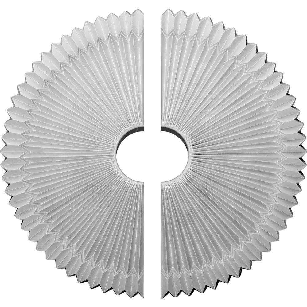 Ekena Millwork CM24SH2-04500 24OD x 4 1/2ID x 3P Shakuras Ceiling Medallion - Cheap Fitting