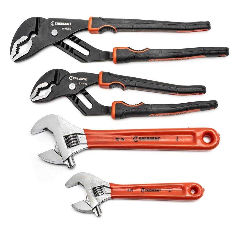 Crescent Adjustable Wrench and Tongue and Groove Plier Set - Cheap Fitting