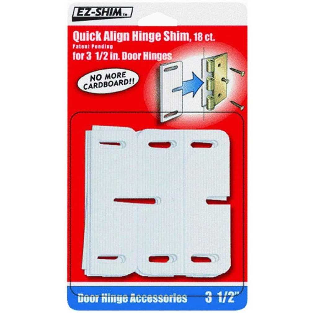 EZ Shim HS350BP Hinge Shim - Cheap Fitting