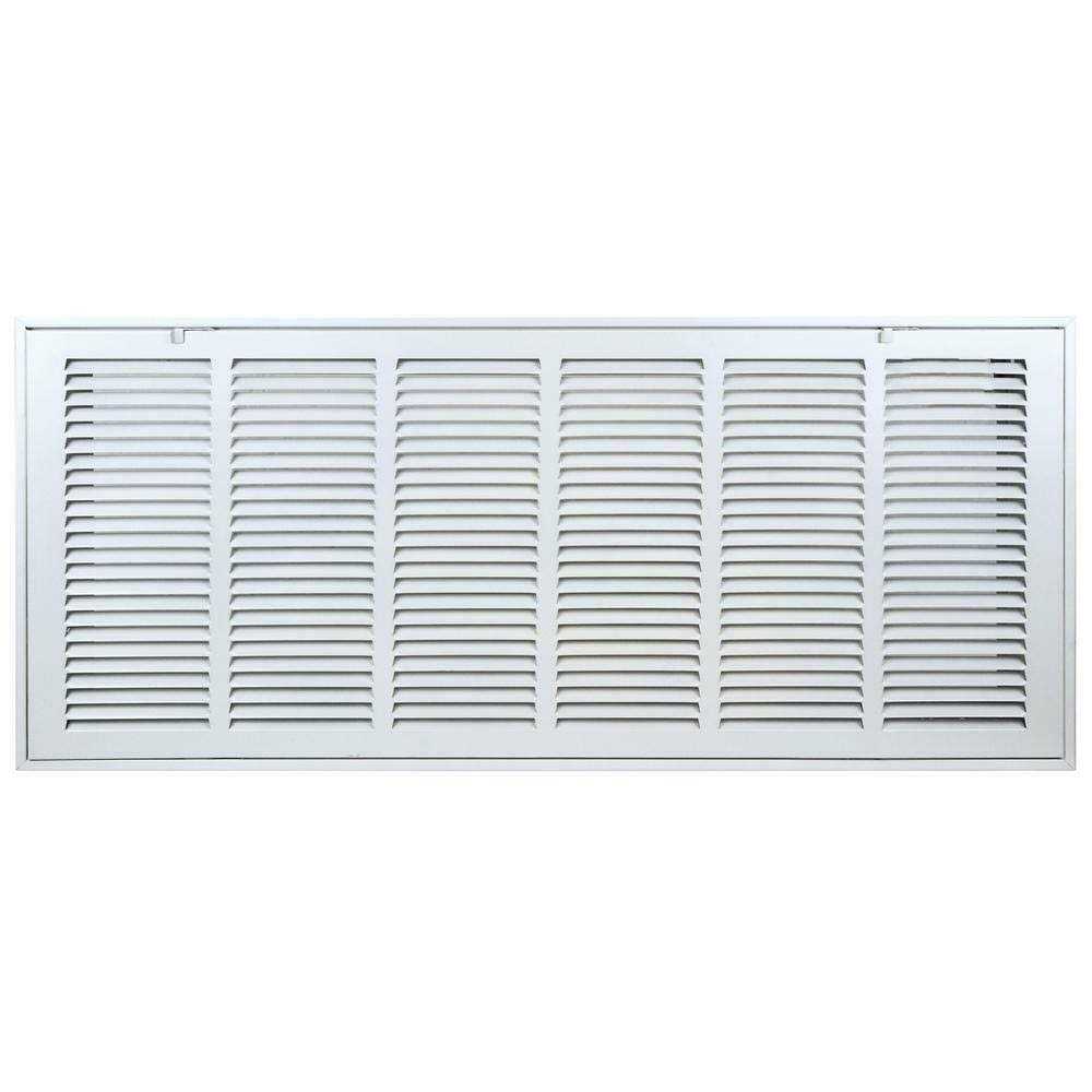 Venti Air 30 in Wide x 10 in High Return Air Filter Grille - Cheap Fitting