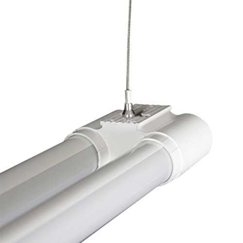 LED Adjustable Garage Shop Light – Linkable Shop Light for Garages and Small Warehouses With Plug and Remote – 50 Watt and up to 5000 Lumens – 4000K – - Cheap Fitting